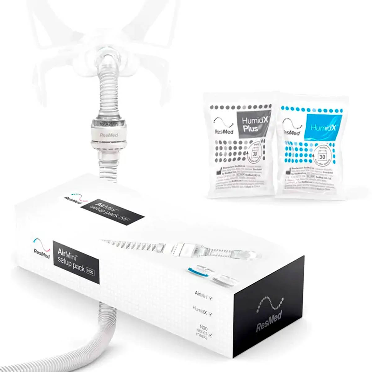 Adaptador da Máscara para CPAP Airmini N20 Resmed 
