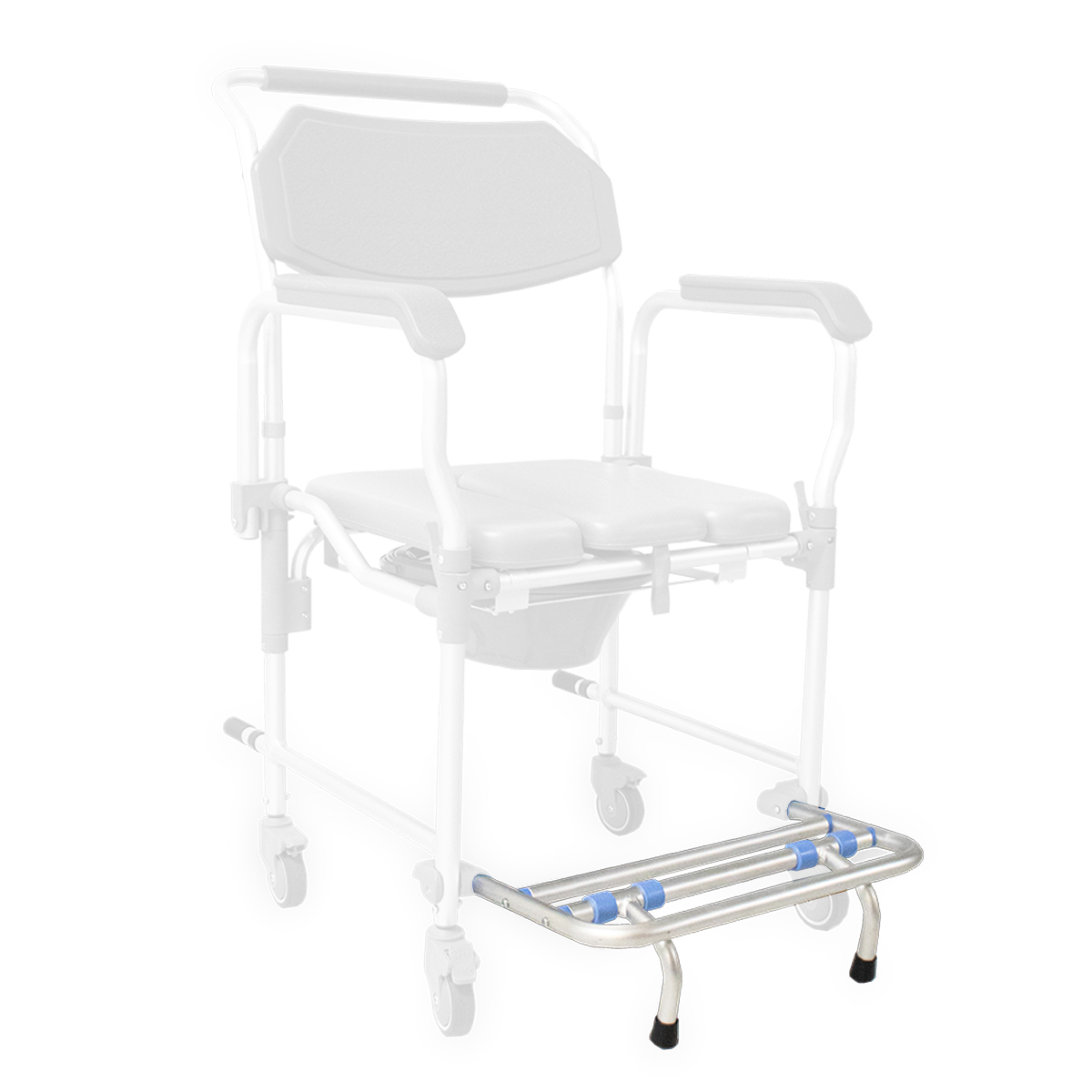 Apoio para Pés para Cadeira de Banho D60 Dellamed