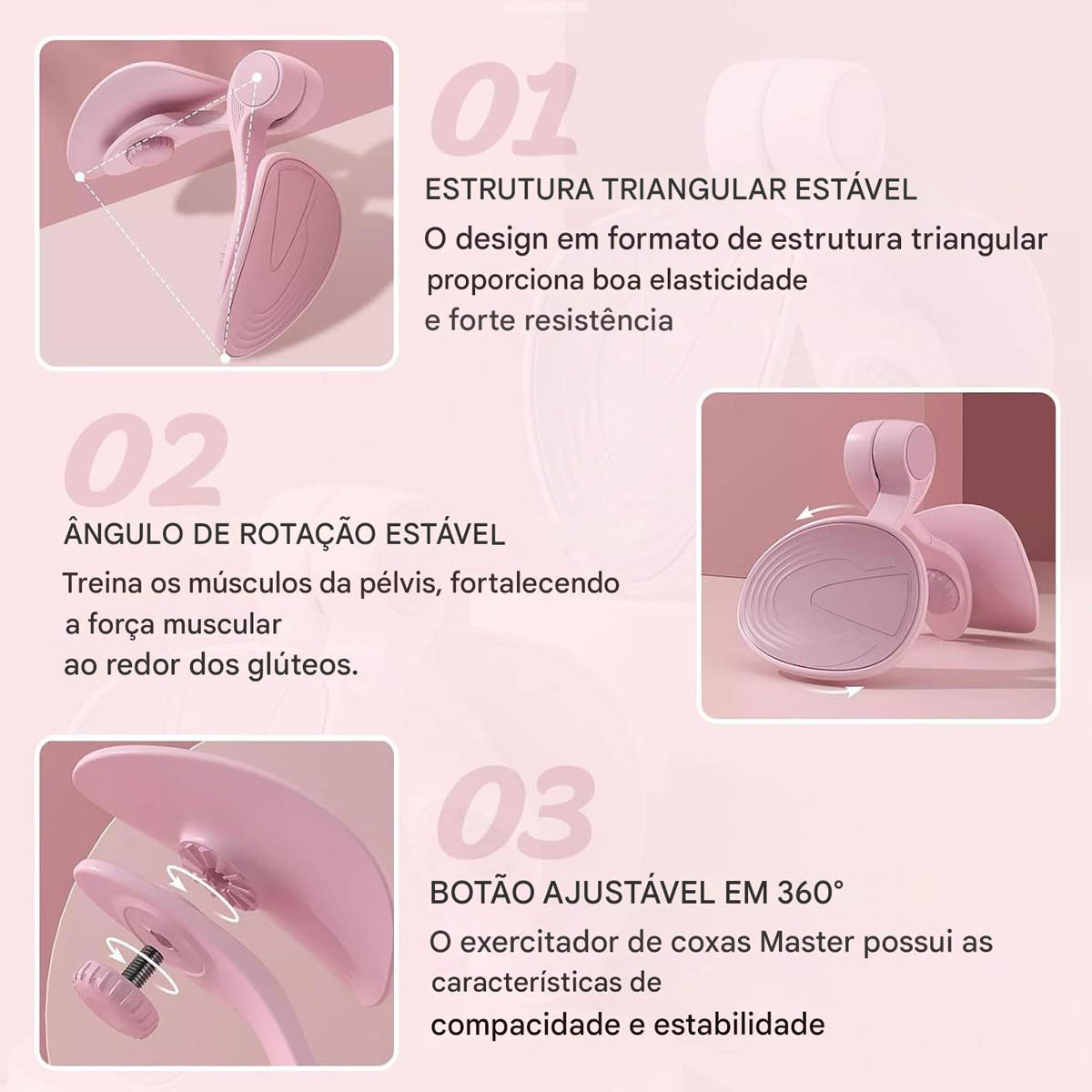 Aparelho de Fortalecimento Pélvica Muscular