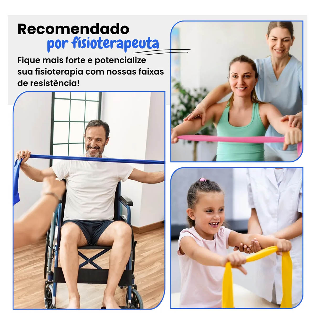 Faixa Elástica Band para Exercícios 15x150cm 1UND