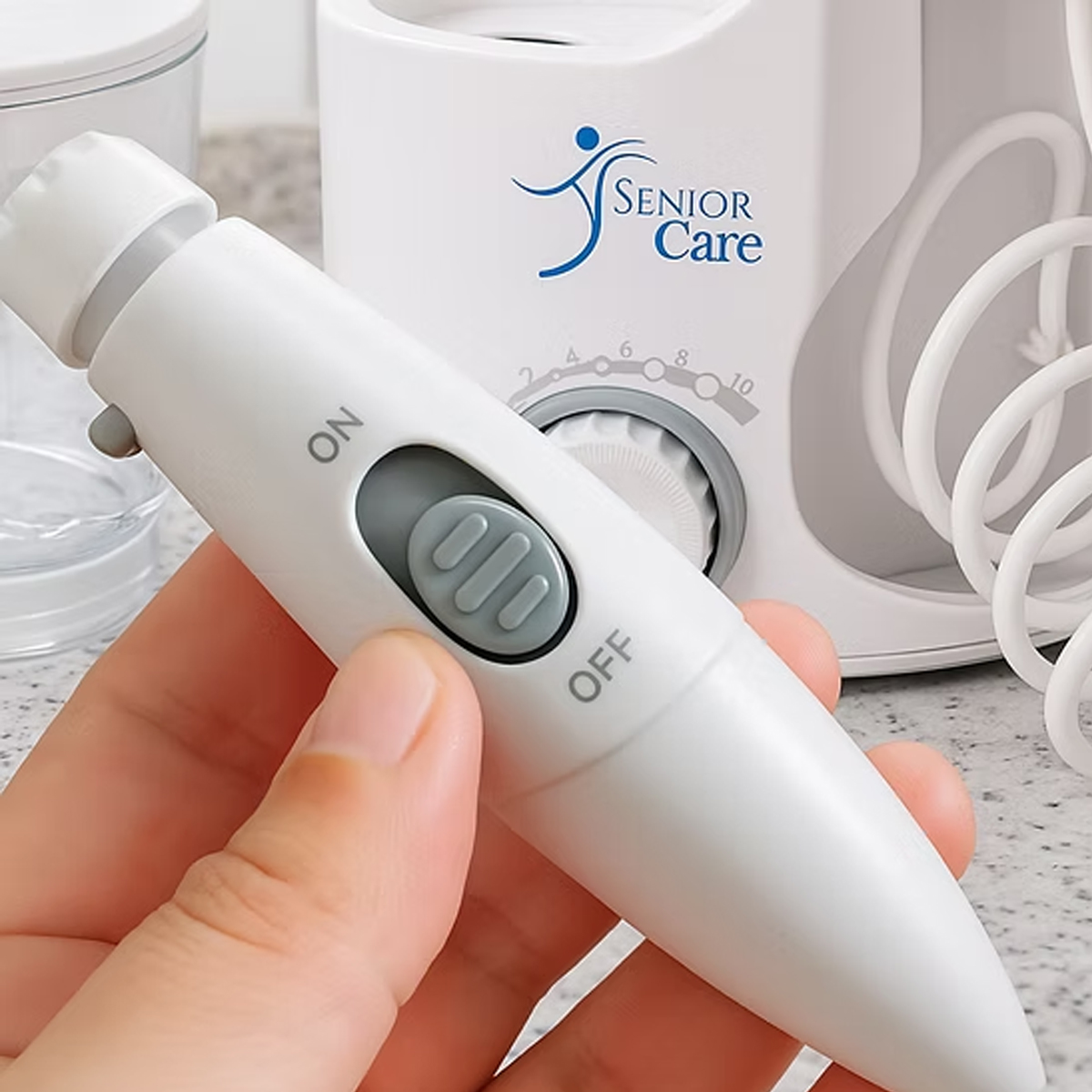 Irrigador e Higienizador Oral 600ML Bivolt Senior Care Supermedy