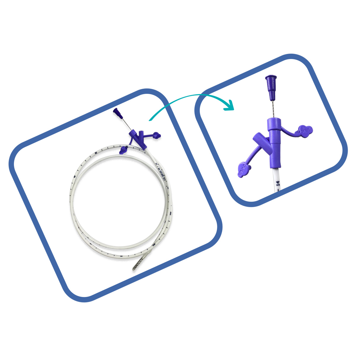 Sonda Nutrição Enetral 14FR x 1200MM Gvflex