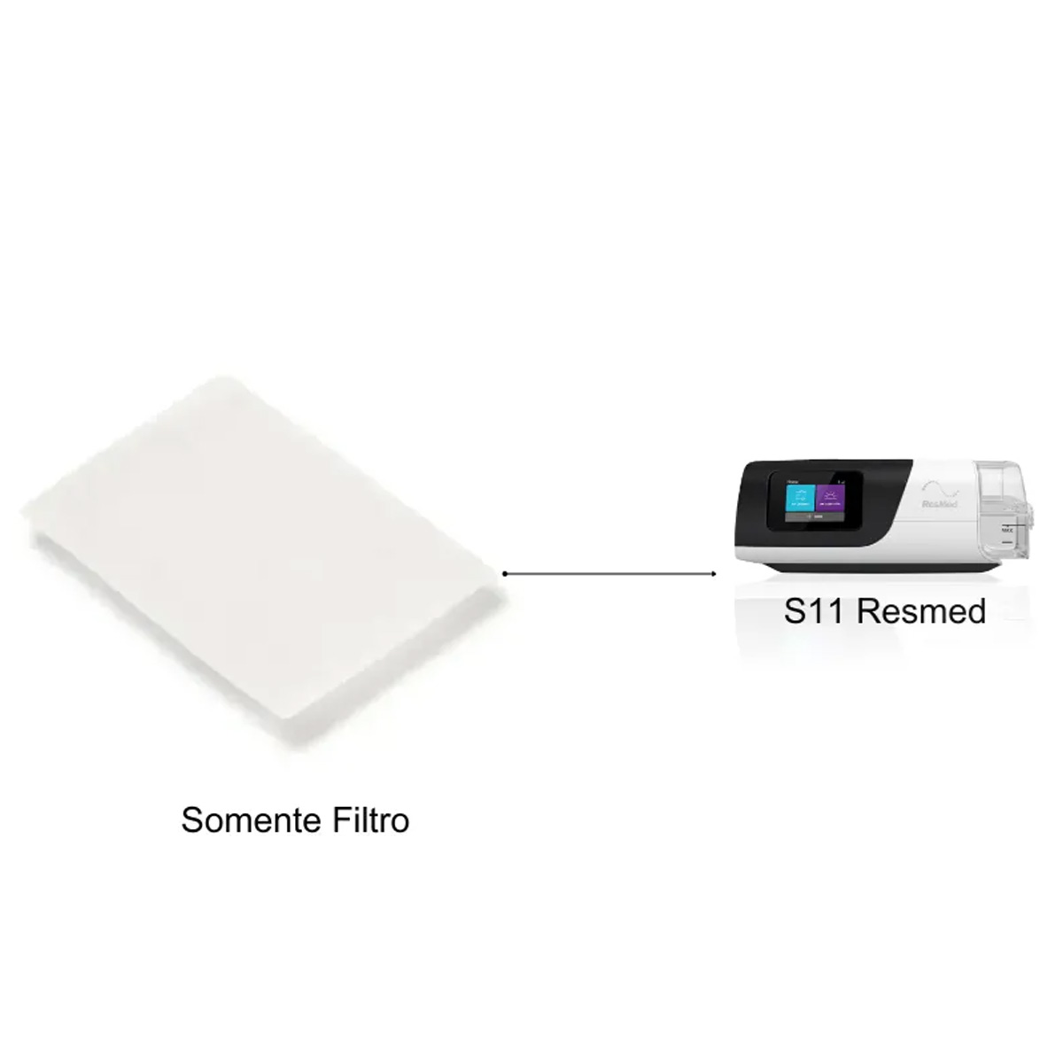 Filtro Nacional para Cpap AirSense S11 Sleep Well