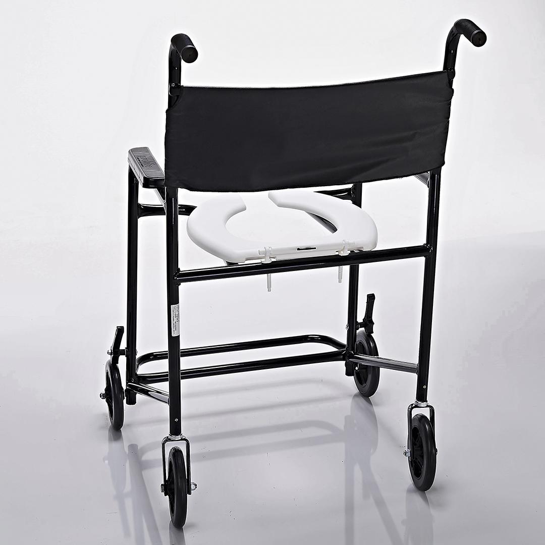 Cadeira de Banho Com Rodas Prolife Obeso Simples Pl 2001