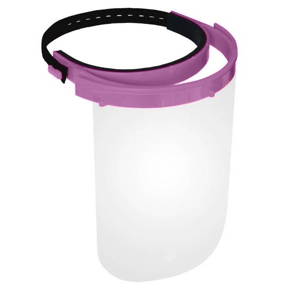 Protetor Facial Face Shield Kids Reutilizável Roxo Farmatex