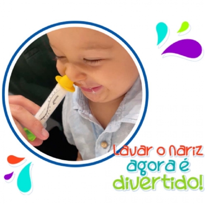 Seringa Para Lavagem Nasal Infantil / Bebê Nosewash